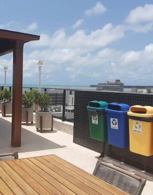 Lindo Apt Com Frente Para O Mar 3 Andar Cabo Branco โจเอาเปสโซอา ภายนอก รูปภาพ