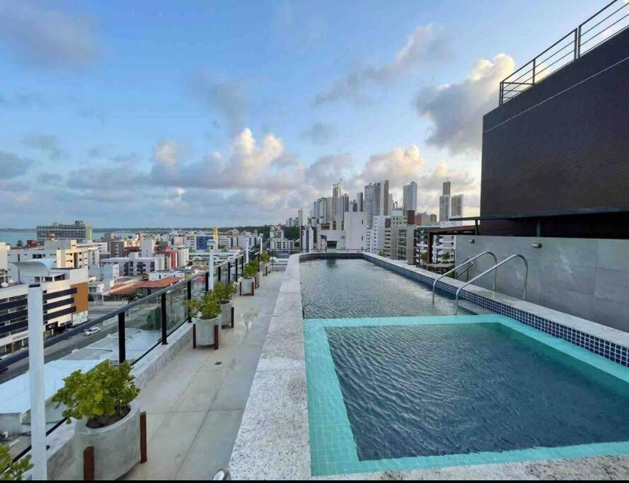 Lindo Apt Com Frente Para O Mar 3 Andar Cabo Branco โจเอาเปสโซอา ภายนอก รูปภาพ